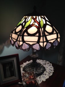 Art Nouveau lamp shade